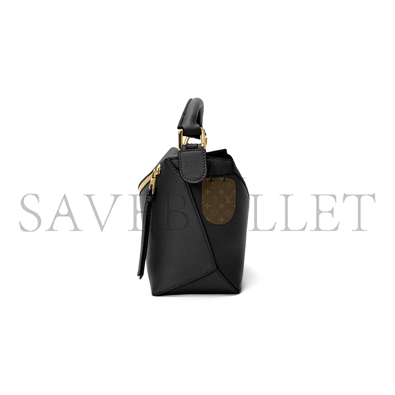 LOEWE SMALL PUZZLE EDGE BAG IN SOFT GRAINED CALFSKIN A510P60XAW (24*16.5*10.5cm)